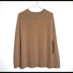 NWT Nordstrom In Cashmere Tan Poncho